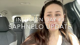 Saphnelo Infusion Day #2 Update: Progress and Reflections 💉