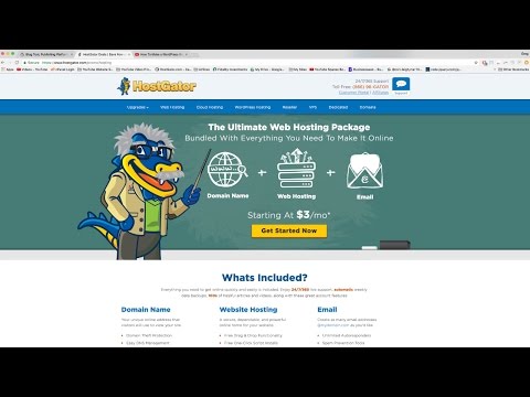 How To Make a WordPress Website (or Blog) with HostGator How To Make a WordPress Website (or Blog) with HostGator
