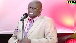 GEORGE MAGOHA DIES AT NAIROBI HOSPITAL - LISTEN TO HIS LAST SPEECH