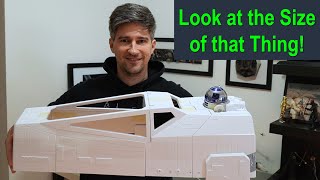 The 1/6 scale X-Wing Cockpit Diorama Begins! First 3D printed Parts & Mockup Madness