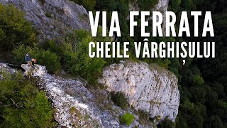 Muntii Perşani | Via Ferrata Șoim Călător, Traseu Superb de Cățărare în Cheile Vârghișului