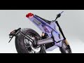 this video game inspired dab 1α motorcycle has a transparent purple body u0026 cheat codes