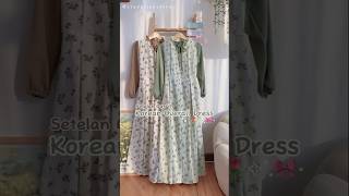 KOREAN OVERALL DRESS | LINK OVERALL DI BIO NO 203 | OOTD HIJAB REMAJA #shortsvideo #ootdhijabremaja