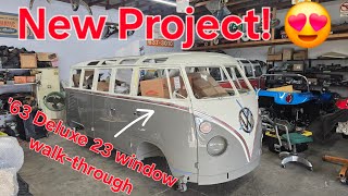 A Day in the Life of Vintage Classic Specialist, Episode 328, New project- Mouse Gray 63 deluxe bus!