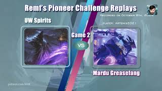 Remf's UW Spirits Pioneer *Challenge WIN* Replays FINALS - UWR Greasefang