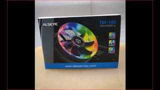 Alseye Fan Processor TBF 100   CPU Cooler RGB