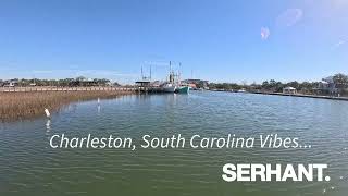 Beautiful Shem Creek in Charleston South Carolina