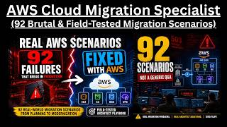 AWS Cloud Migration Specialist: 92 Brutal, Field-Tested "AWS Cloud Migration" Production Scenarios!