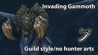 MHXX Switch ver. | Invading Gammoth kill (Guild Long Sword/no hunter arts)