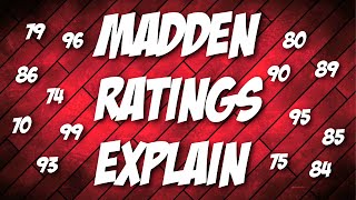 Madden Ratings Explained