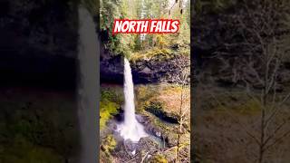 NORTH FALLS at Silver Falls State Park. Just steps away from the North Falls Parking lot #oregonhike