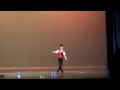 2012 青少年個人舞台賽第五名 陳博元 international acrobatics festival