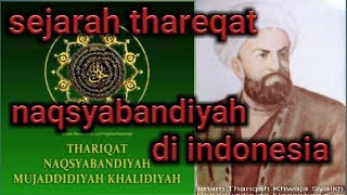 Sejarah Tarekat Naqsyabandiyah Di Indonesia Naqsabandiyah