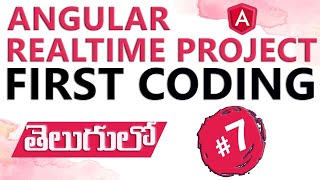 ANGULAR PROJECT FIRST TEMPLATE CODING