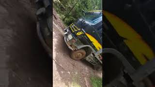 Mercedes Actros 6x6 V8 in the forest... mud holztransporter