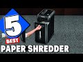 Best Paper Shredder In 2024 - Top 5 Paper Shredders Review