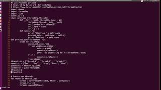 python2 multi threads priority queues