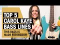 Top 5 Carol Kaye Bass Lines | Beach Boys, Simon & Garfunkel, Joe Cocker | Thomann