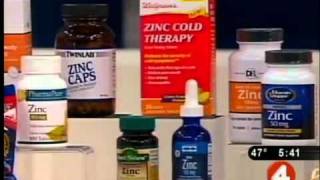 Study says zinc can stave off common cold