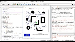 Rapidly-exploring Random Tree [RRT] Algorithm Implementation in Python | Robotics