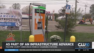 As Part Of An Infrastructure Advancement, Macomb County Announces More EV Charging Stations