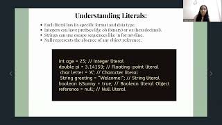 Lexical Issues in JAVA | OOP with JAVA