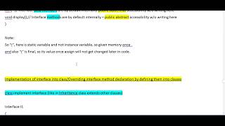Interface || Java Tutorial for Automation Testing | Selenium | Appium: 12 || Infovirus