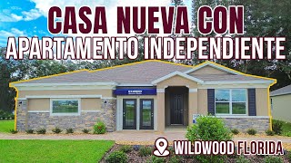 CASA NUEVA 🏠 con APARTAMENTO INDEPENDIENTE 📍 Wildwood florida