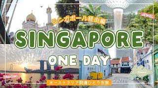 【AUSひとり吉旅 🇦🇺⑨】シンガポール滞在 / 11時間トランジット / 半日観光してみた / マーライオン美しかった / 開運吉方マイル旅