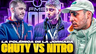 EL CHAT SE ENFADA CONMIGO 😡 BLON REACCIONA A CHUTY VS NITRO FMS WORLD SERIES