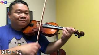 Minuet | Slow Practice | Suzuki Violin Book 3