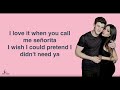 Shawn Mendes, Camila Cabello ‒ Señorita (Lyrics)