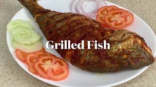 ഓവനിൽ മീൻ ഗ്രിൽ ചെയ്തതിന് ഇത്ര രുചിയോ/Grilled Fish In Oven/ഗ്രിൽഡ് ഫിഷ് Sea Bream/DELICIOUS RECIPES