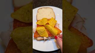 Hot Mustard and Tangy Ketchup Chips Sandwich