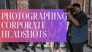 DAY IN MY LIFE | Corporate Headshot Day | Packing Up Studio