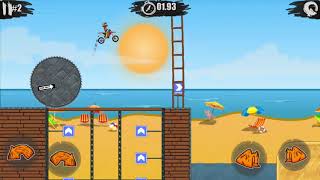 Moto X3M Bike Race / Gameplay 1 - 3 level