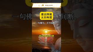 法照大师与五台山的殊胜因缘 | 印光法师智慧开示16 一句佛号 不令间断 #阿弥陀佛 #佛法3分钟 #佛法智慧 #一喃佛法