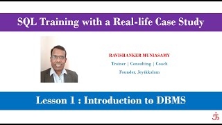 Lesson 1 - Introduction to DBMS | Learn SQL with Restaurant Case Study