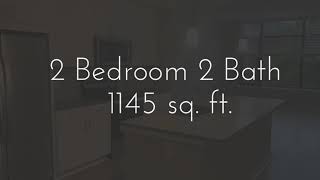 1145 sq. ft. - 2 bed 2 bath - Design Collection I