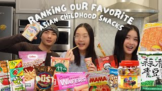 ranking nostalgic asian snacks 🍽️₊˚⊹♡