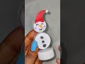 ☃️ christmas diy series part 3 diy snowman with waste materials ❄❤ shorts trending nivysartzone