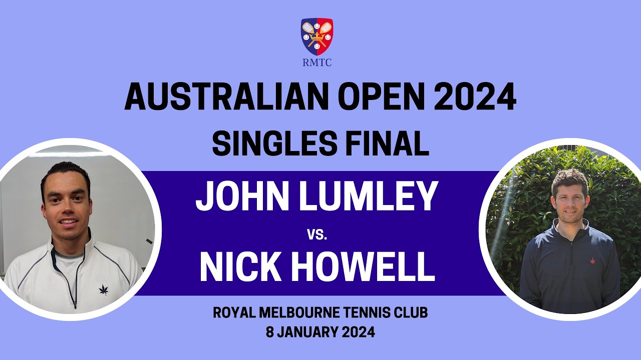 2024 Australian Open – Singles Final – TBC V TBC - YouTube