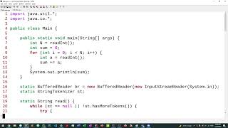 How to do large data input in Java w/ BufferedReader for CCC ( Canadian Computing Competition )