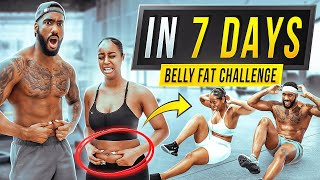 7 DAY CHALLENGE - 10 MIN WORKOUT TO LOSE BELLY FAT! | AB WORKOUT TO LOSE INCHES!
