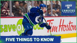Vancouver Canucks Season Preview | 5 Things to Know | Leap years for Hughes, Pettersson & Demko?