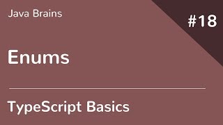 TypeScript Basics 18 - Enums