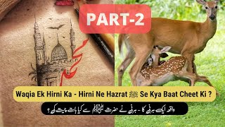 Hamare Huzoor ﷺ Aur Hirni Ka Waqia | Urdu Status Islamic Status Videos 4k Full Screen Part 2