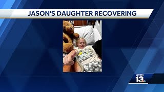 WVTM 13 Chief Meteorologist Jason Simpson's daughter bitten by possible copperhead snake