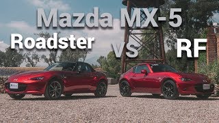 Mazda MX-5  VS Mazda MX-5 RF - ¿Cuál es mejor?  | Autocosmos