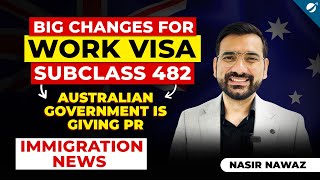 Good News from Australian Government | Australian PR Process | Subclass 482 Work Visa Australia